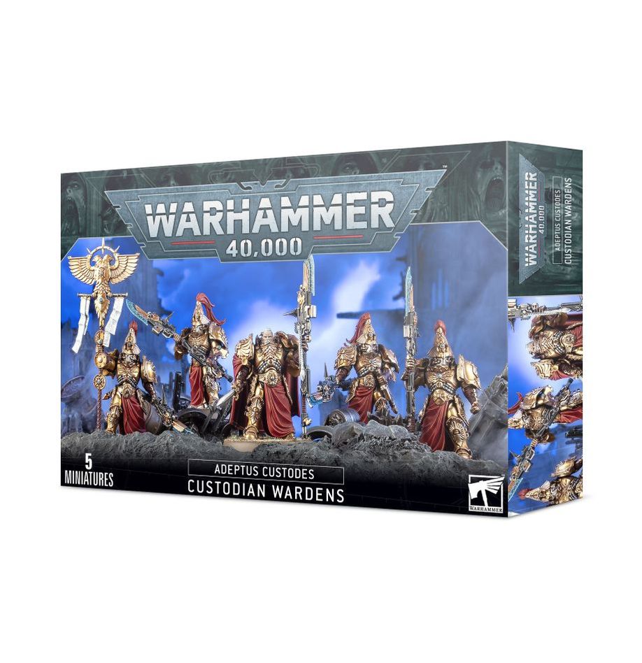 WARHAMMER 40K: ADEPTUS CUSTODES - CUSTODIAN WARDENS | Play N Trade Winnipeg