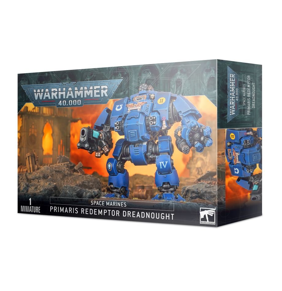 WARHAMMER 40K: SPACE MARINES - PRIMARIS REDEMPTOR DREADNOUGHT | Play N Trade Winnipeg