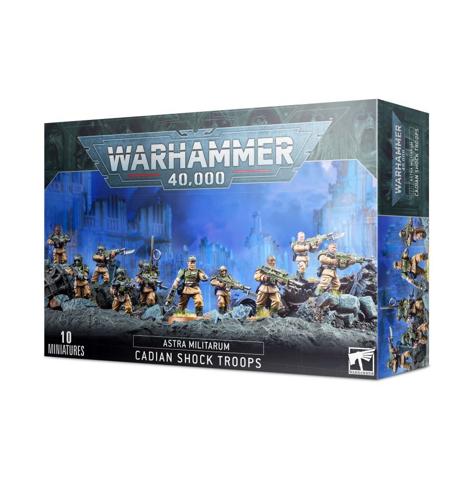 WARHAMMER 40K: ASTRA MILITARUM - CADIAN SHOCK TROOPS | Play N Trade Winnipeg