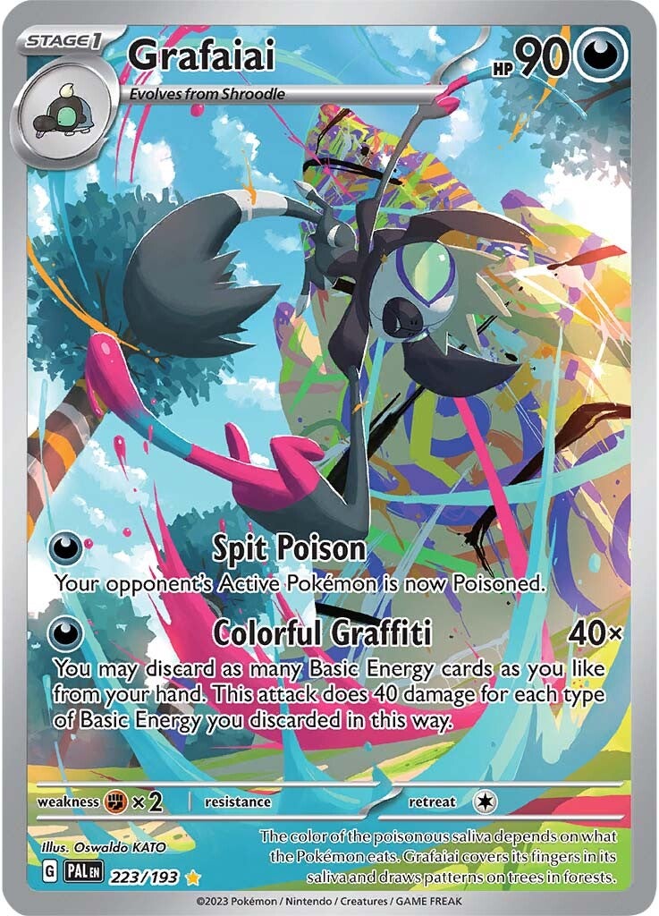 Grafaiai (223/193) [Scarlet & Violet: Paldea Evolved] | Play N Trade Winnipeg