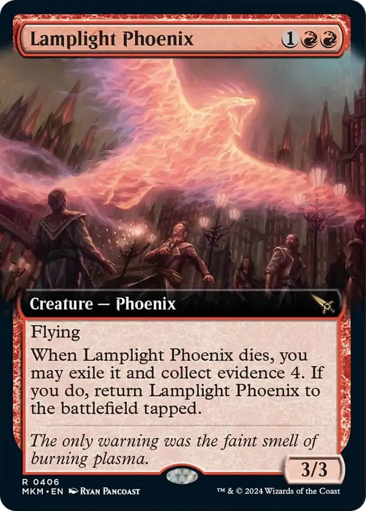 Lamplight Phoenix (Extended Art) [Murders at Karlov Manor] | Play N Trade Winnipeg