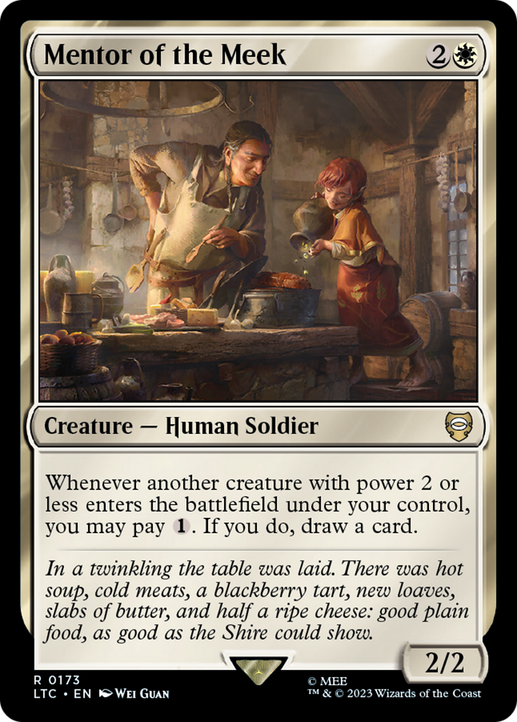 Mentor of the Meek [The Lord of the Rings: Tales of Middle-Earth Commander] | Play N Trade Winnipeg