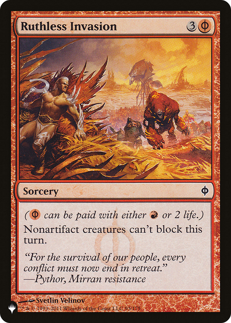 Ruthless Invasion [The List] | Play N Trade Winnipeg