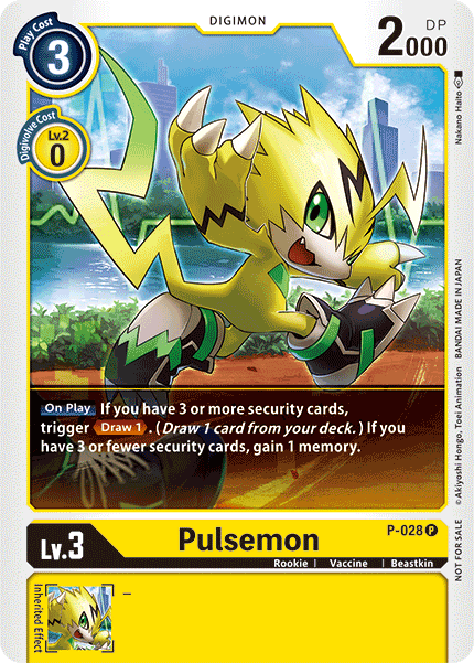 Pulsemon [P-028] [Promotional Cards] | Play N Trade Winnipeg