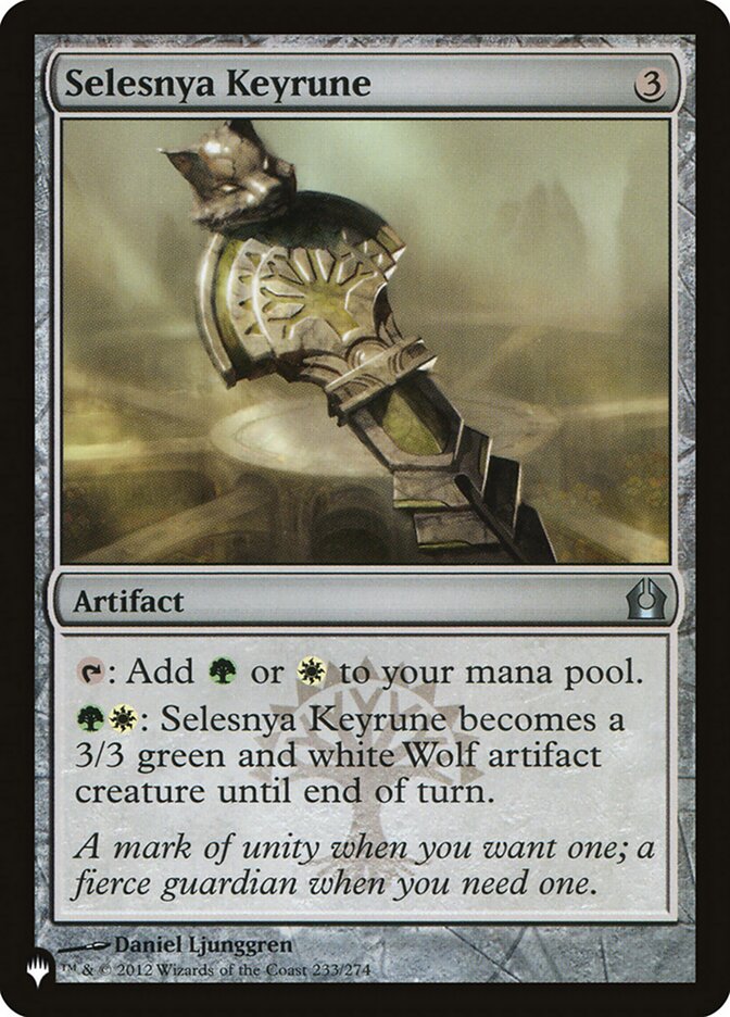 Selesnya Keyrune [The List] | Play N Trade Winnipeg