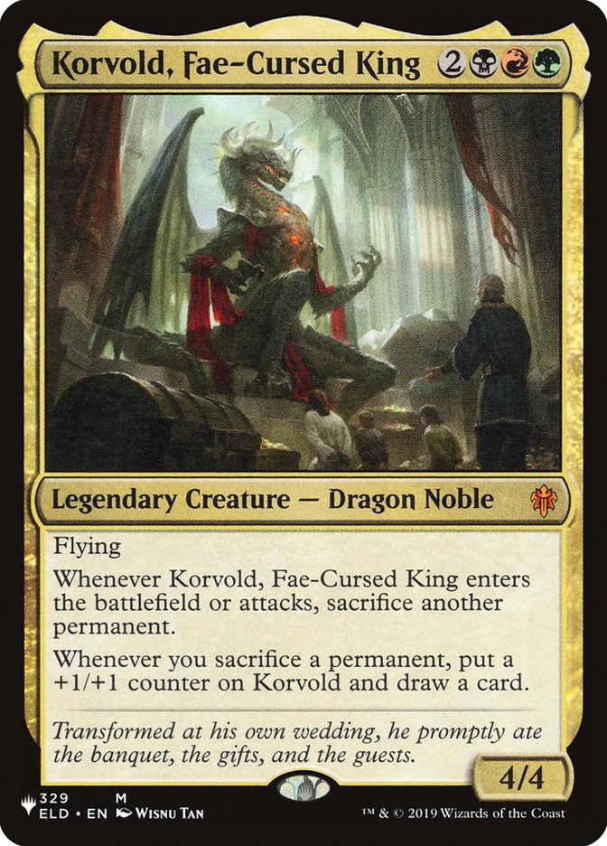 Korvold, Fae-Cursed King [The List] | Play N Trade Winnipeg