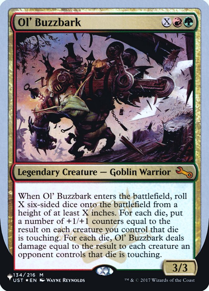 Ol' Buzzbark (Unfinity Foil Edition) [The List] | Play N Trade Winnipeg