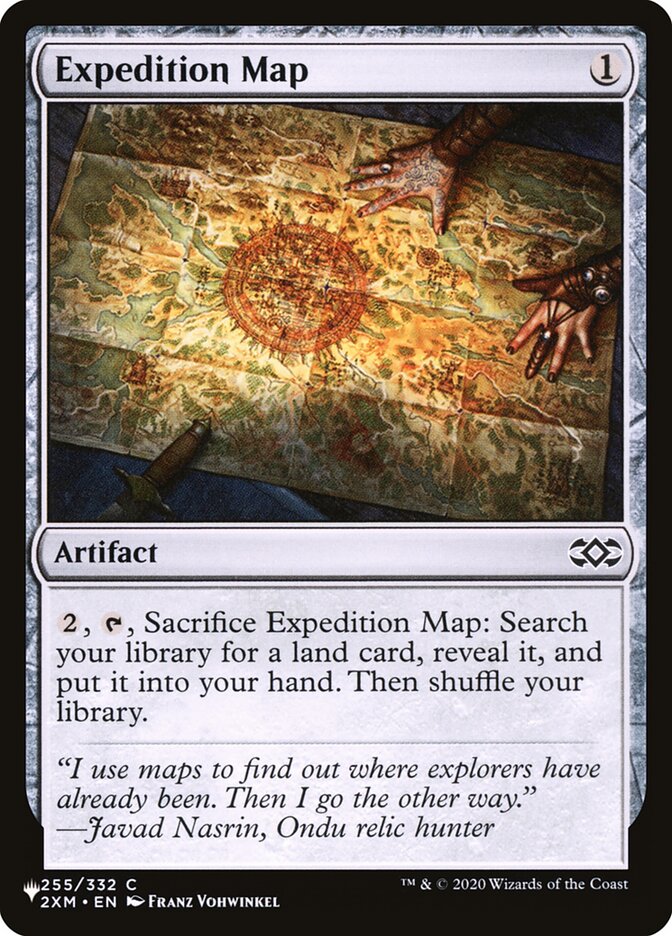Expedition Map [The List] | Play N Trade Winnipeg