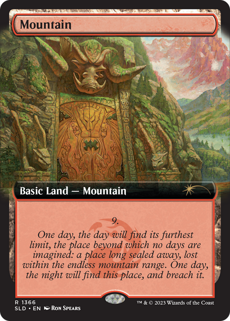 Mountain (1366) [Secret Lair Drop Series] | Play N Trade Winnipeg