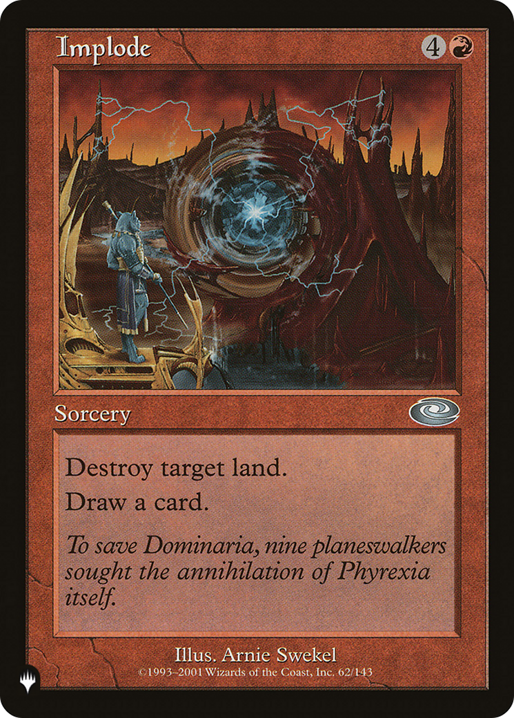 Implode [The List] | Play N Trade Winnipeg