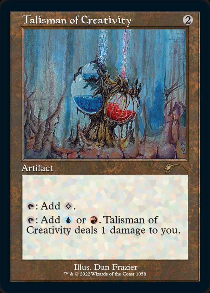 Talisman of Creativity (Foil Etched) [Secret Lair Drop Series] | Play N Trade Winnipeg