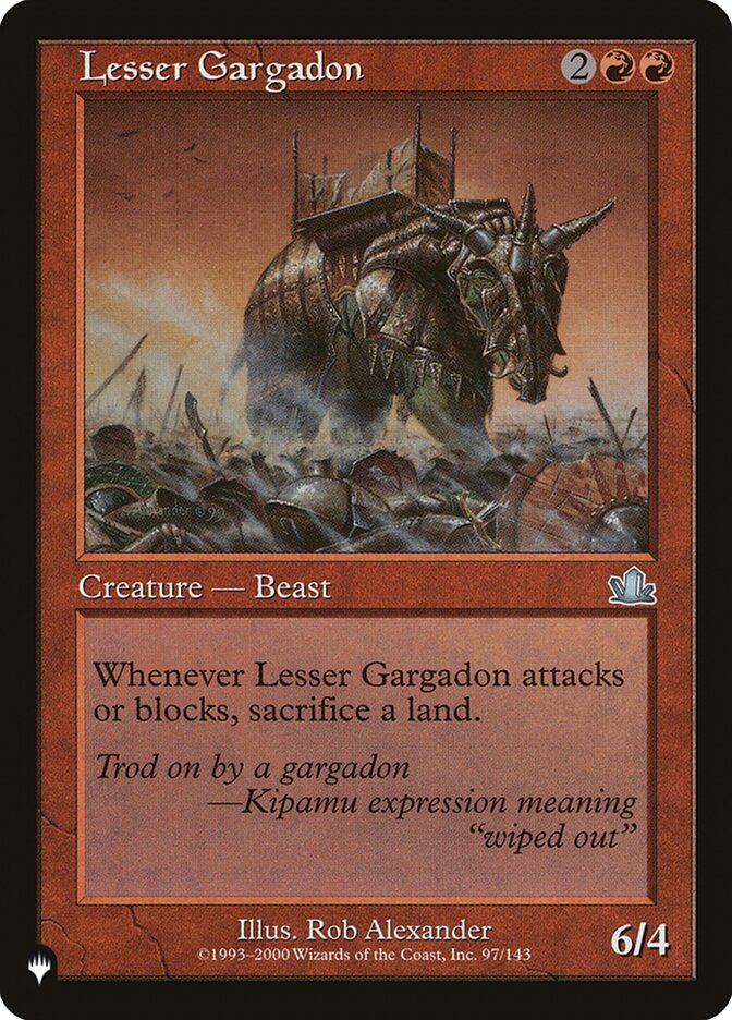 Lesser Gargadon [The List] | Play N Trade Winnipeg