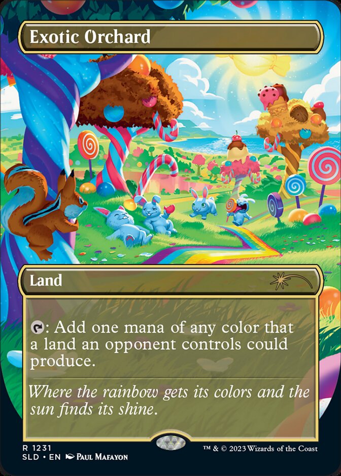 Exotic Orchard (Borderless) [Secret Lair Drop Series] | Play N Trade Winnipeg