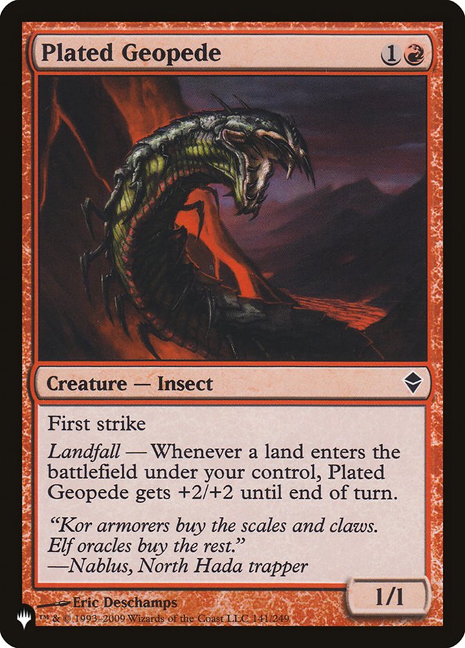 Plated Geopede [The List] | Play N Trade Winnipeg