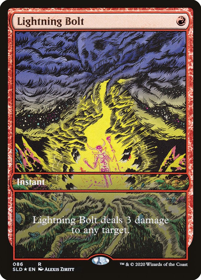 Lightning Bolt (086) [Secret Lair Drop Series] | Play N Trade Winnipeg
