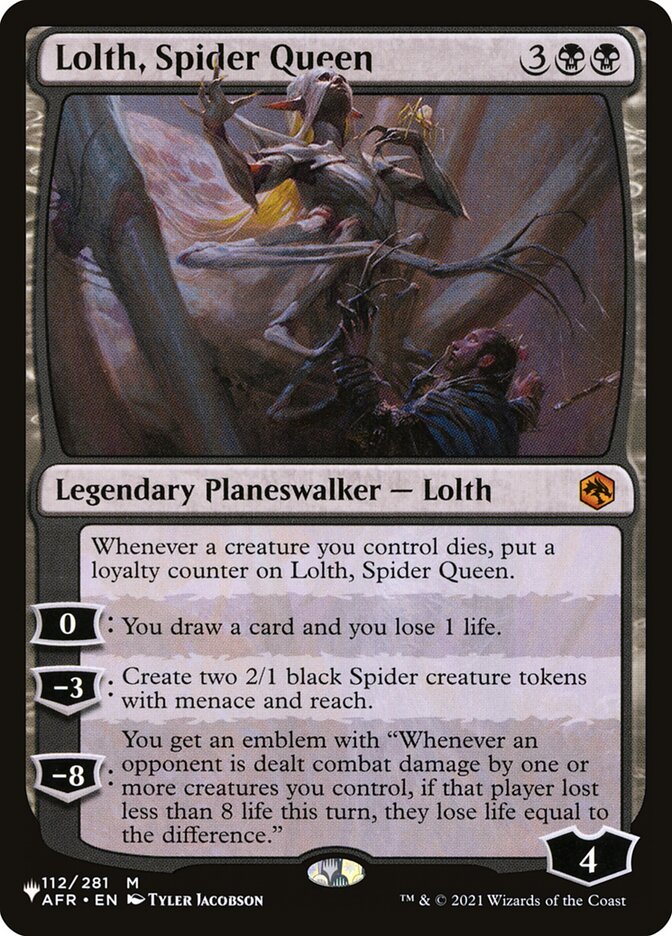 Lolth, Spider Queen [The List] | Play N Trade Winnipeg