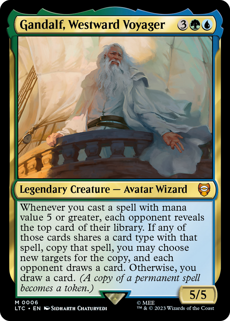 Gandalf, Westward Voyager [The Lord of the Rings: Tales of Middle-Earth Commander] | Play N Trade Winnipeg