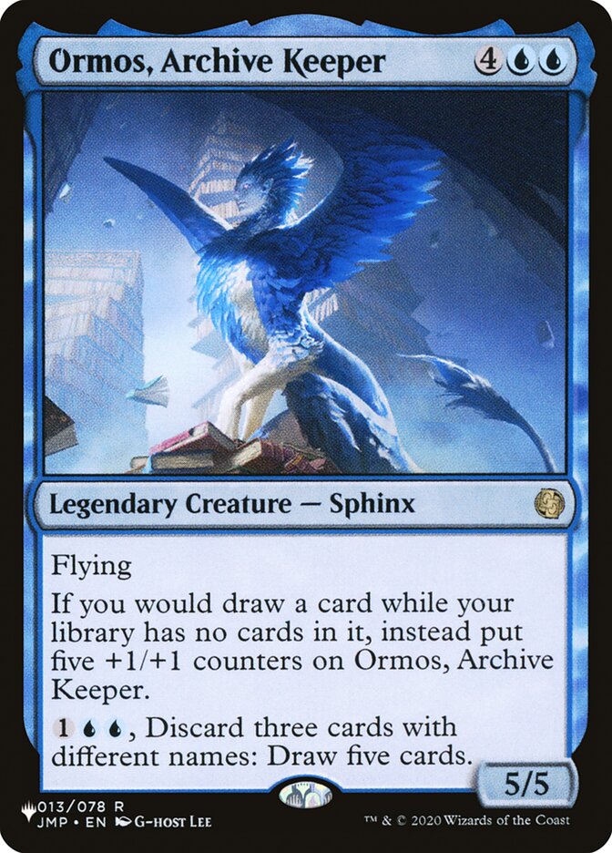 Ormos, Archive Keeper [The List] | Play N Trade Winnipeg