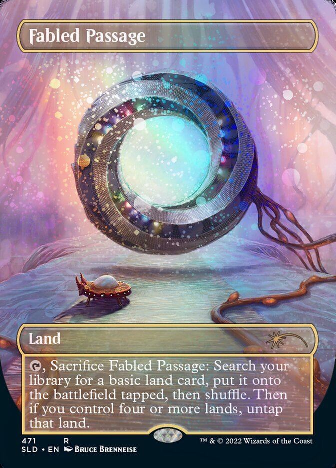 Fabled Passage (Galaxy Foil) [Secret Lair Drop Series] | Play N Trade Winnipeg