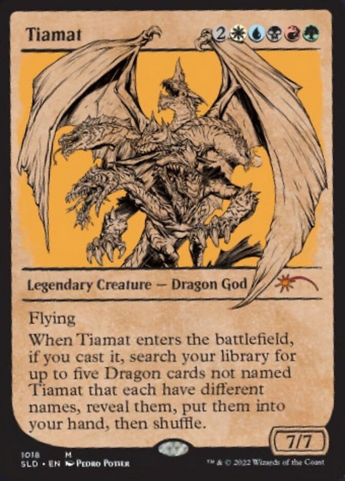 Tiamat (Showcase) [Secret Lair Drop Series] | Play N Trade Winnipeg