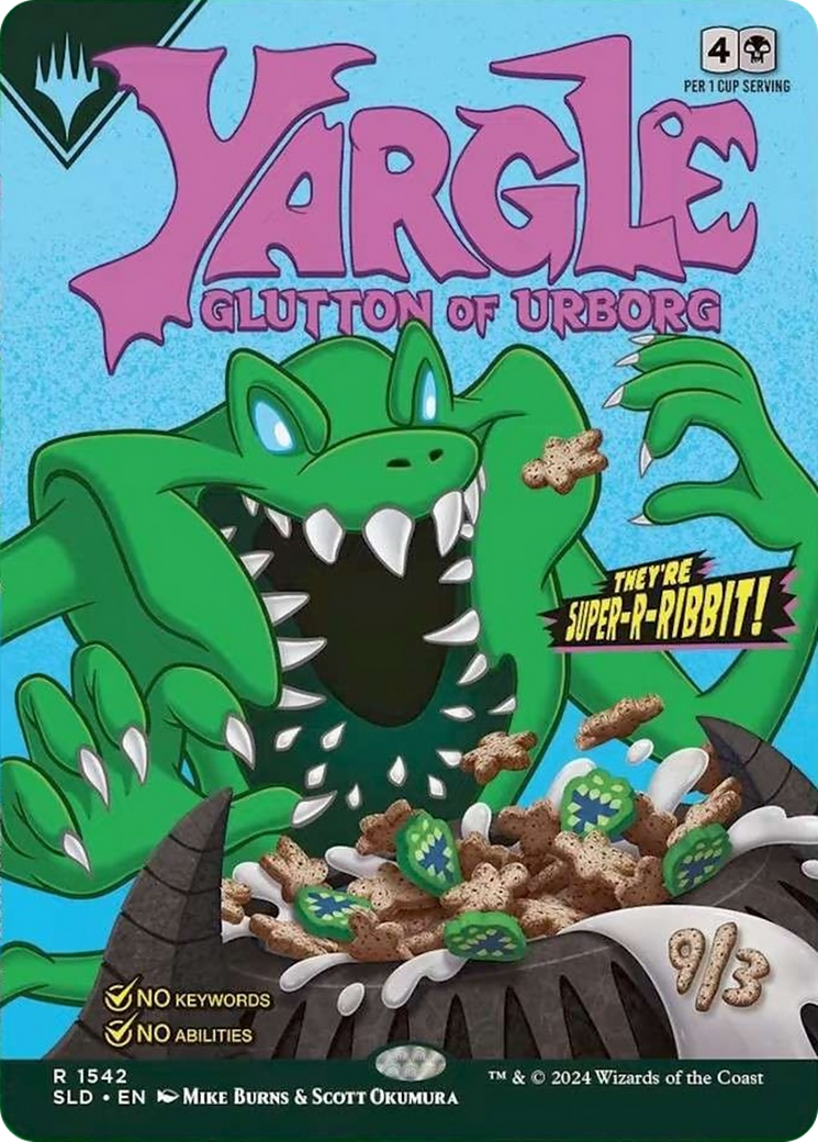 Yargle, Glutton of Urborg (Rainbow Foil) [Secret Lair Drop Series] | Play N Trade Winnipeg