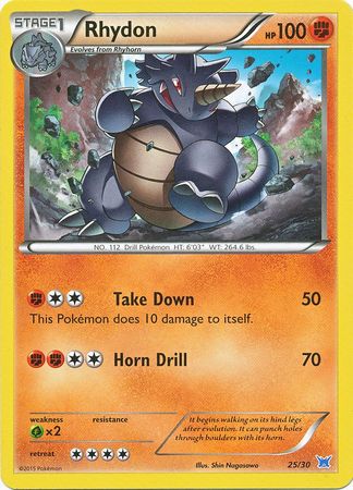 Rhydon (25/30) [XY: Trainer Kit 2 - Latios] | Play N Trade Winnipeg