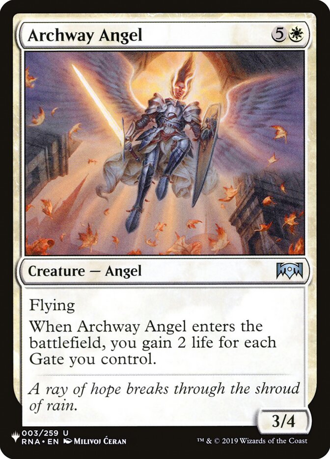 Archway Angel [The List] | Play N Trade Winnipeg