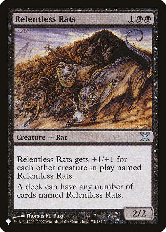 Relentless Rats [The List] | Play N Trade Winnipeg