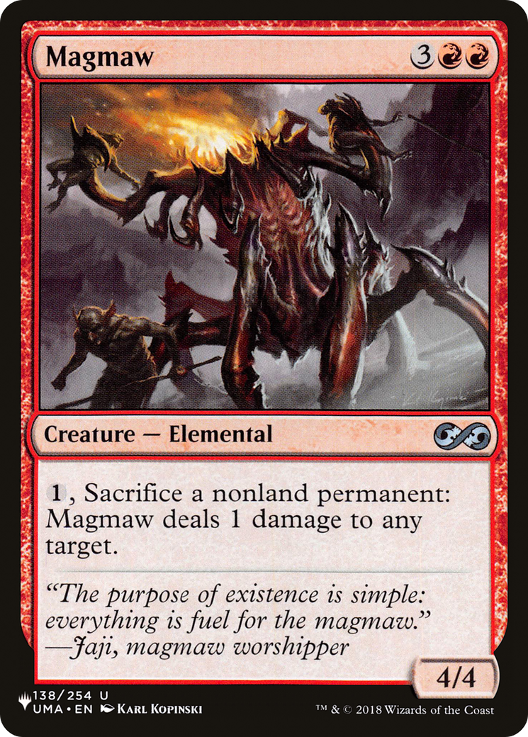 Magmaw [The List] | Play N Trade Winnipeg