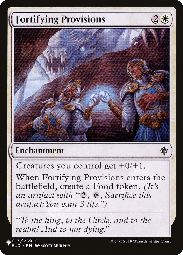 Fortifying Provisions [The List] | Play N Trade Winnipeg