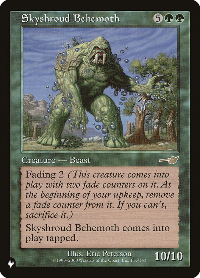 Skyshroud Behemoth [The List] | Play N Trade Winnipeg