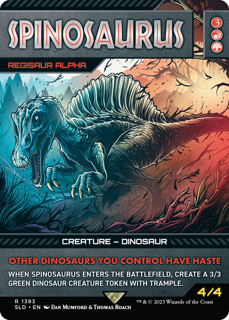 Spinosaurus - Regisaur Alpha [Secret Lair Drop Series] | Play N Trade Winnipeg