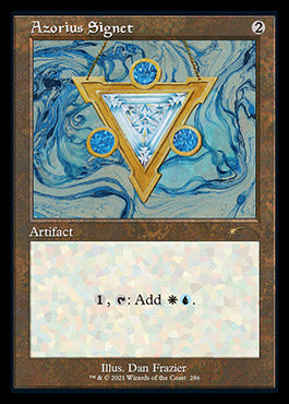 Azorius Signet (Retro) [Secret Lair Drop Series] | Play N Trade Winnipeg