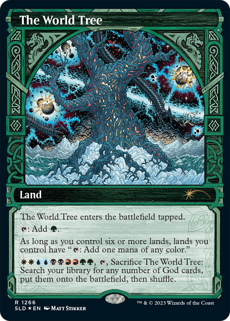 The World Tree (Halo Foil) [Secret Lair Drop Series] | Play N Trade Winnipeg