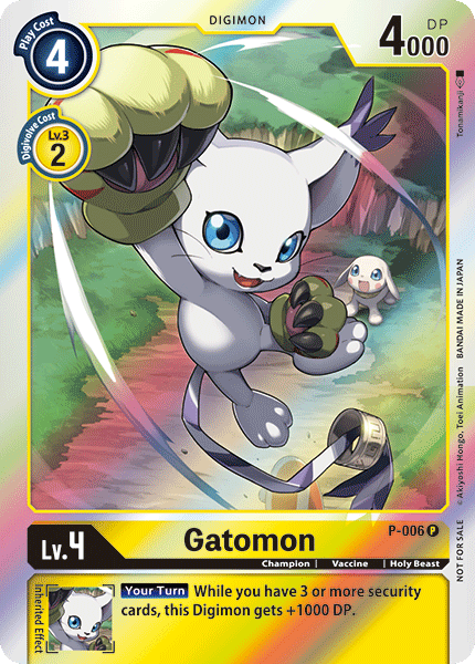 Gatomon [P-006] [Promotional Cards] | Play N Trade Winnipeg