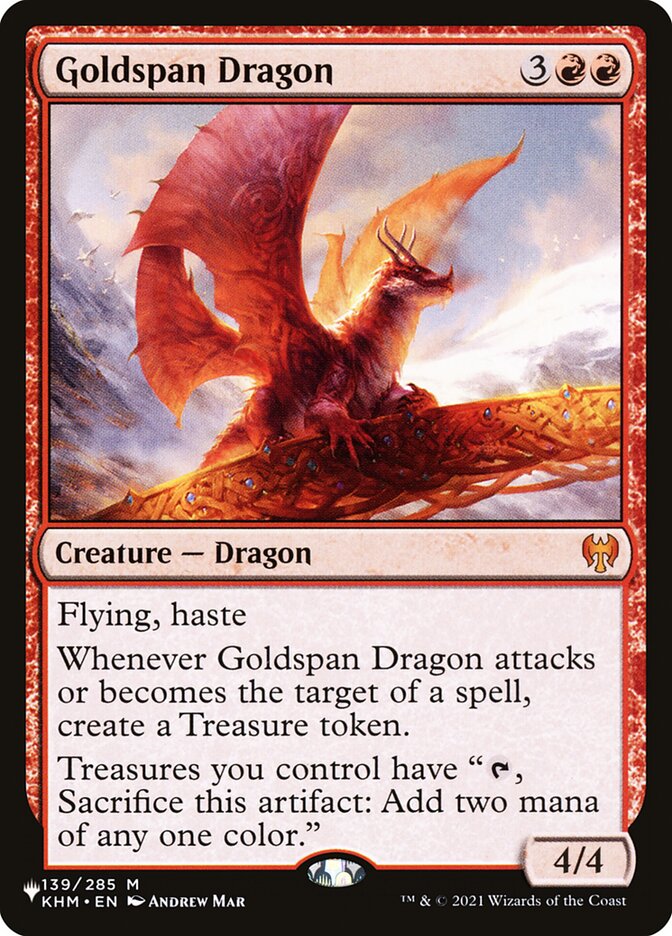 Goldspan Dragon [The List] | Play N Trade Winnipeg