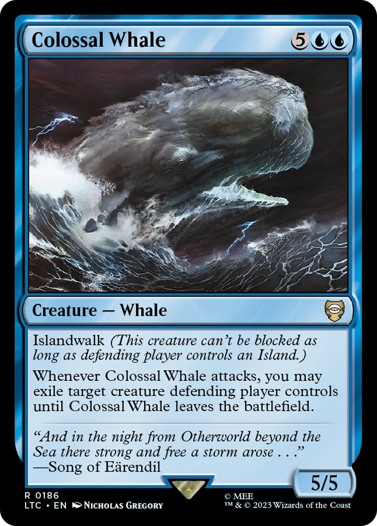 Colossal Whale [The Lord of the Rings: Tales of Middle-Earth Commander] | Play N Trade Winnipeg