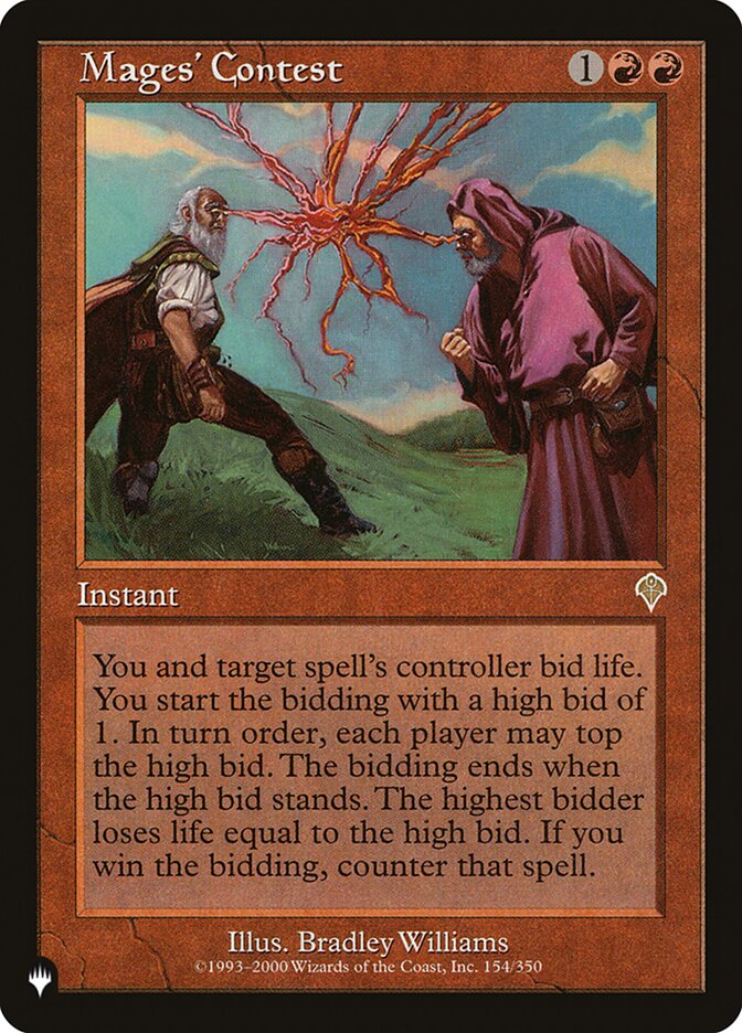 Mages' Contest [The List] | Play N Trade Winnipeg