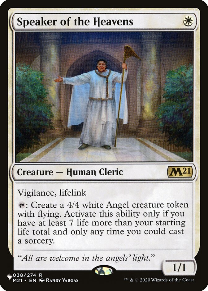 Speaker of the Heavens [The List] | Play N Trade Winnipeg