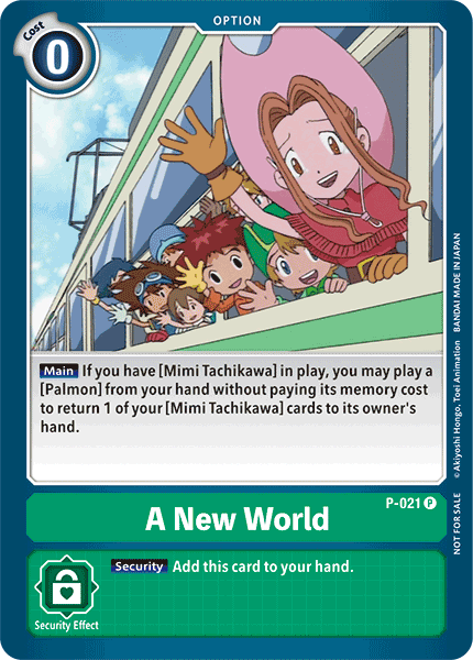 A New World [P-021] [Promotional Cards] | Play N Trade Winnipeg