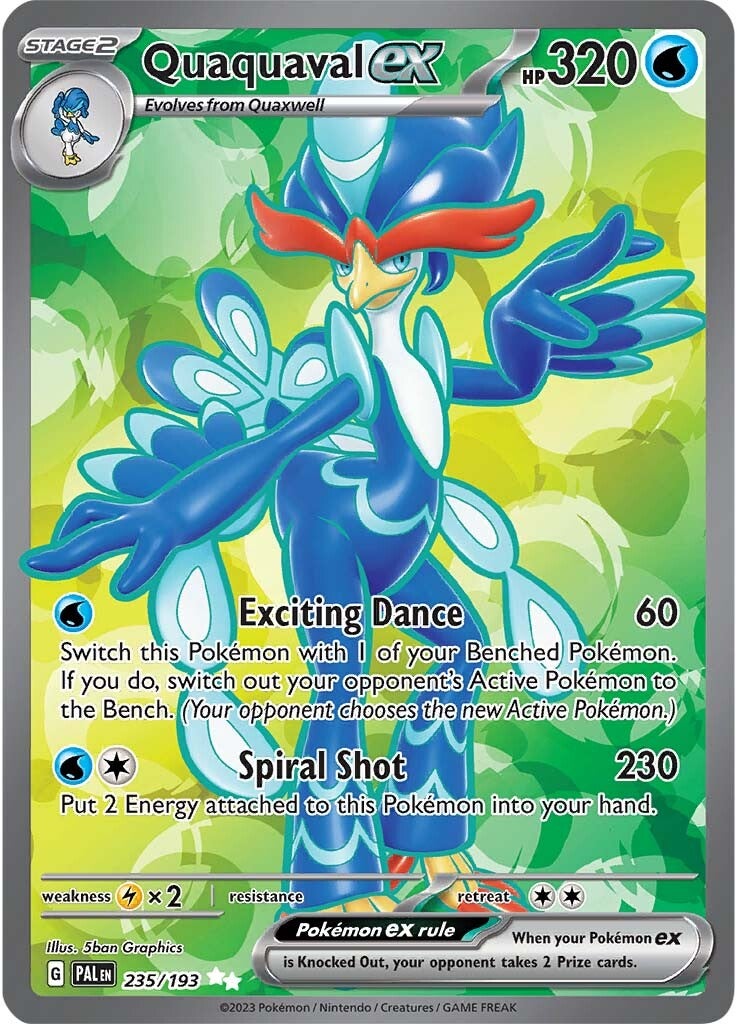 Quaquaval ex (235/193) [Scarlet & Violet: Paldea Evolved] | Play N Trade Winnipeg