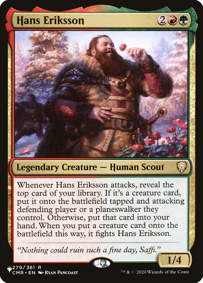 Hans Eriksson [The List] | Play N Trade Winnipeg