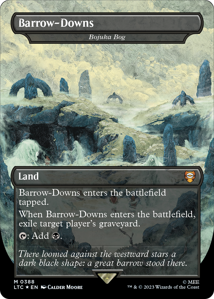 Barrow-Downs - Bojuka Bog (Surge Foil Realms and Relics) [The Lord of the Rings: Tales of Middle-Earth Commander] | Play N Trade Winnipeg