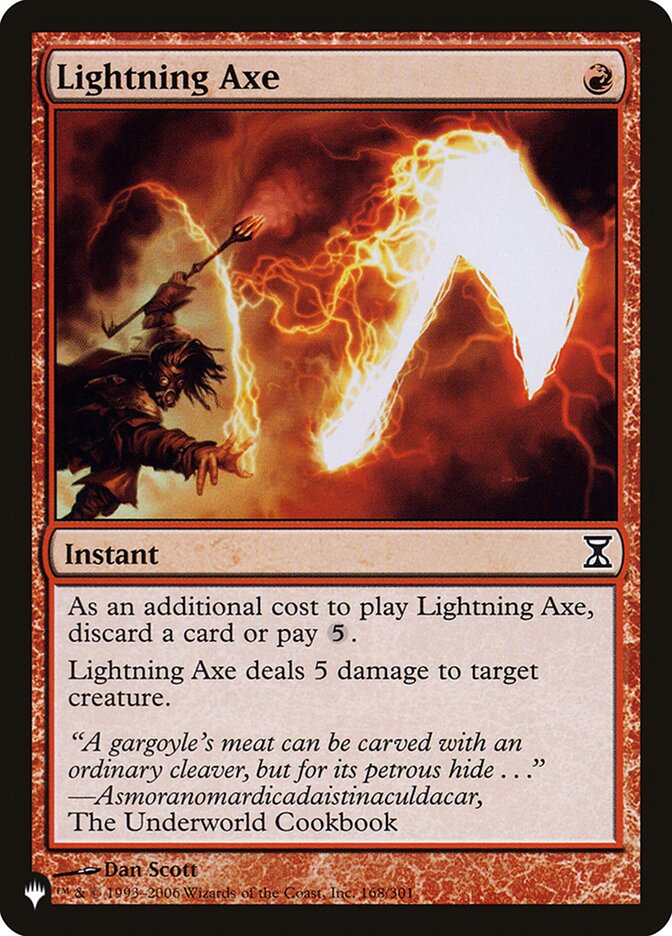 Lightning Axe [The List] | Play N Trade Winnipeg