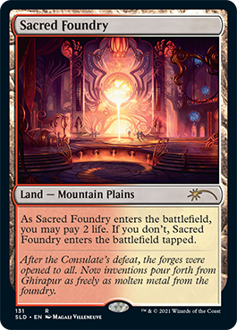 Sacred Foundry [Secret Lair Drop Series] | Play N Trade Winnipeg