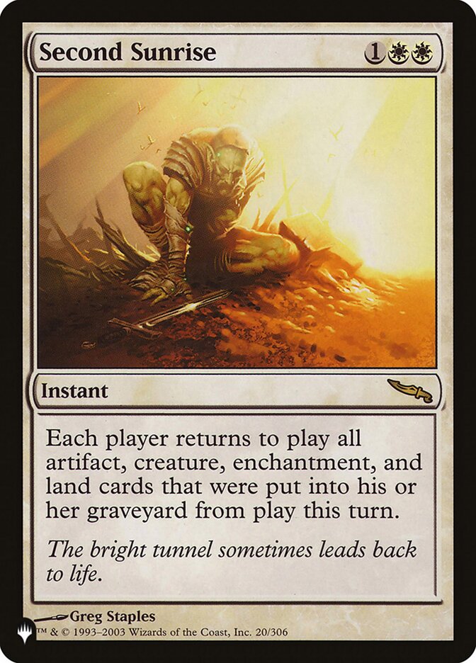Second Sunrise [The List] | Play N Trade Winnipeg