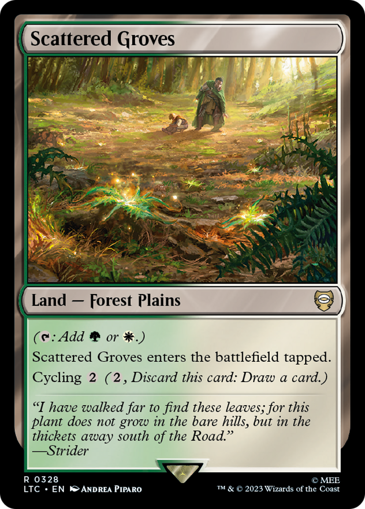 Scattered Groves [The Lord of the Rings: Tales of Middle-Earth Commander] | Play N Trade Winnipeg