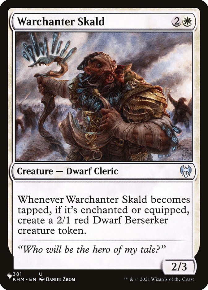 Warchanter Skald [The List] | Play N Trade Winnipeg