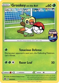 Grookey on the Ball (003/005) [Miscellaneous Cards] | Play N Trade Winnipeg