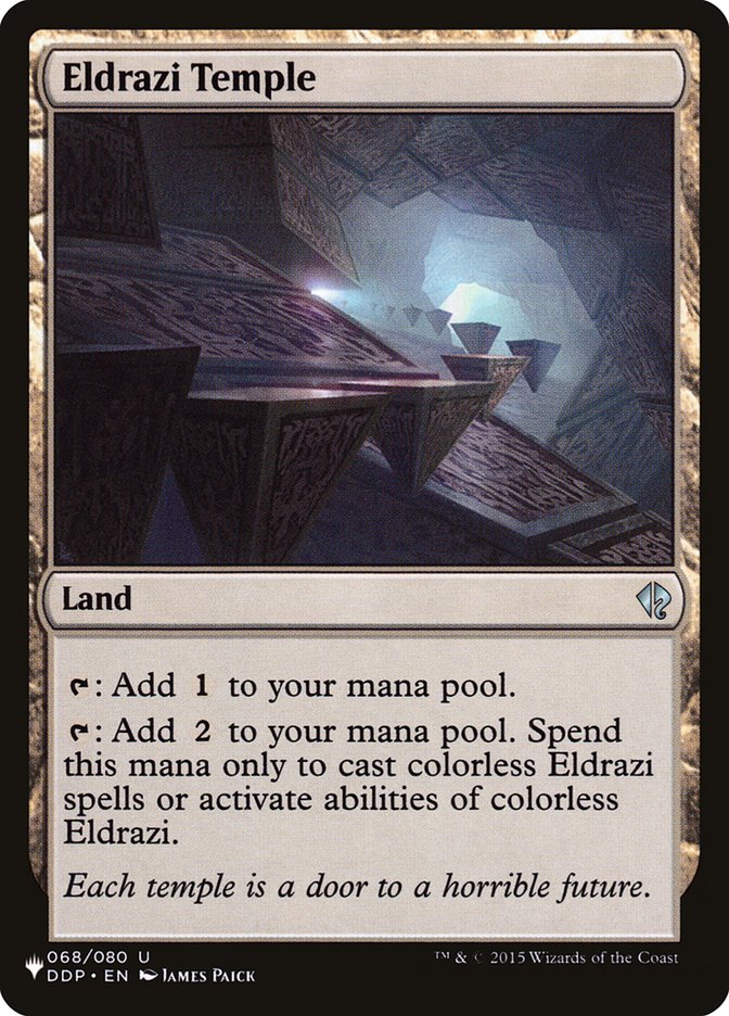 Eldrazi Temple [The List] | Play N Trade Winnipeg
